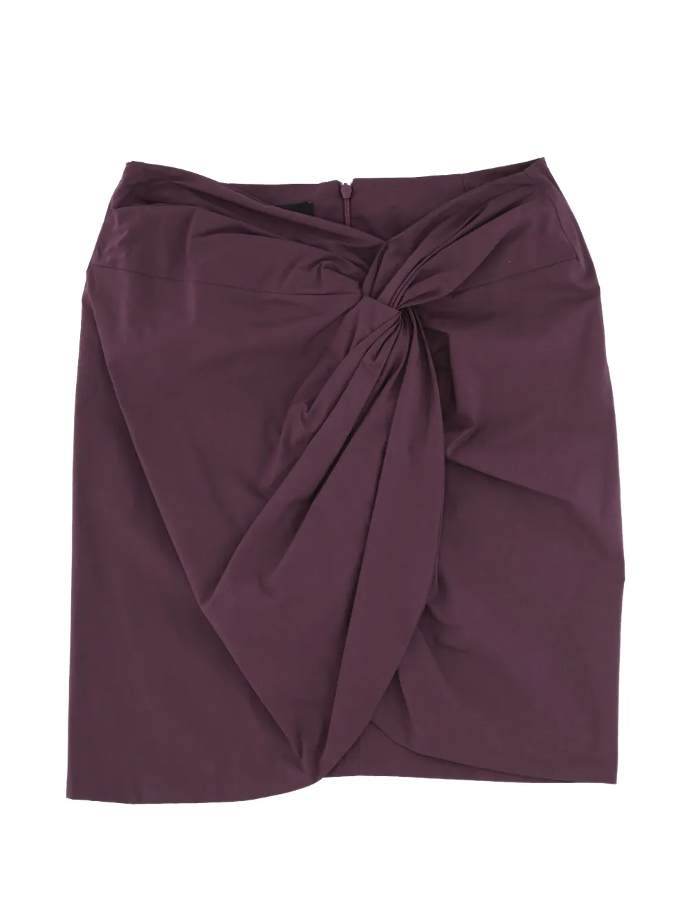 Federica Tosi knotted mini skirt - Viola