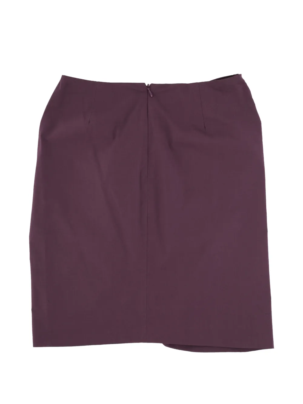 Federica Tosi Mini-rok met geknoopt detail Paars