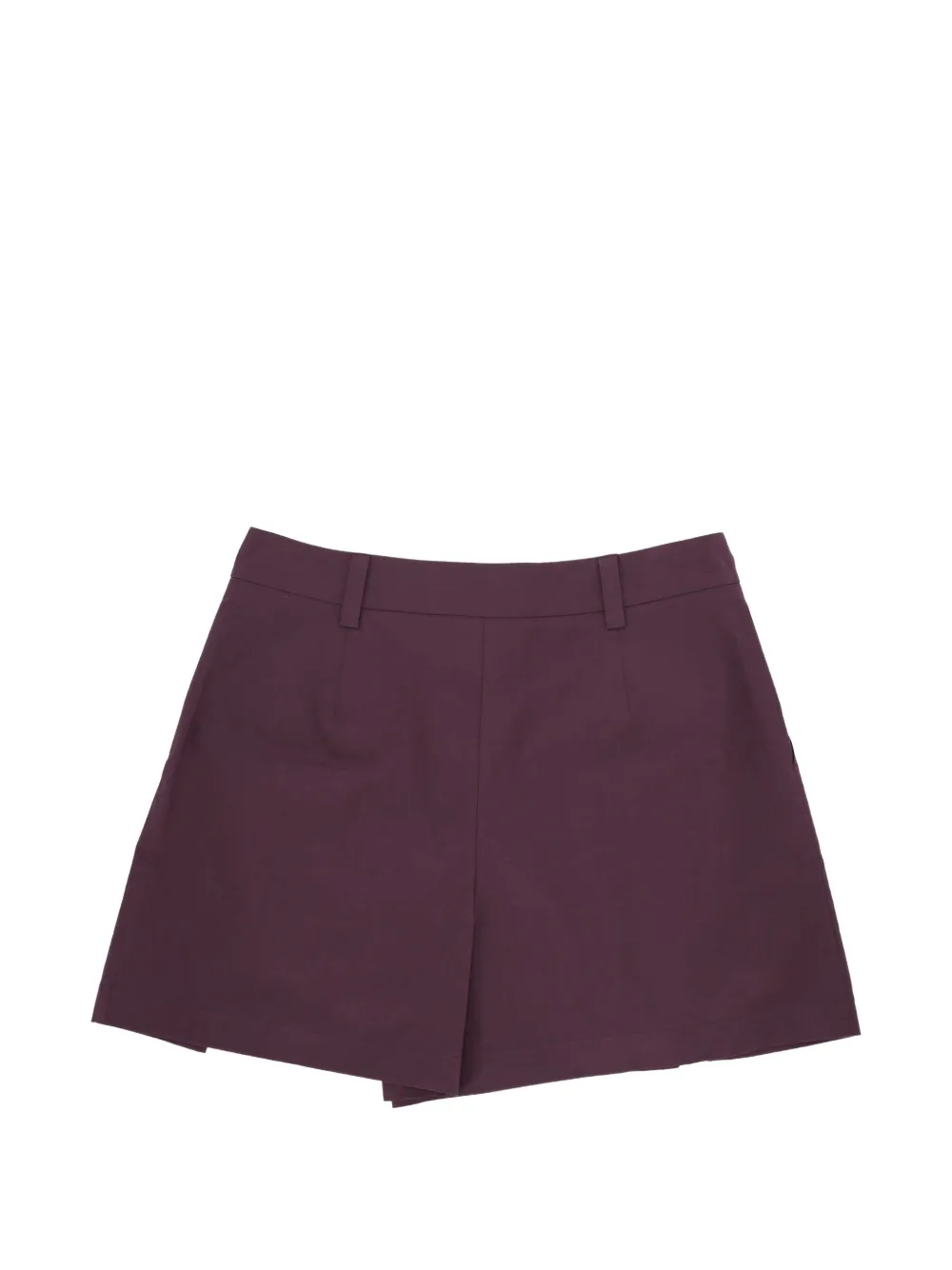 Federica Tosi Geplooide shorts Paars