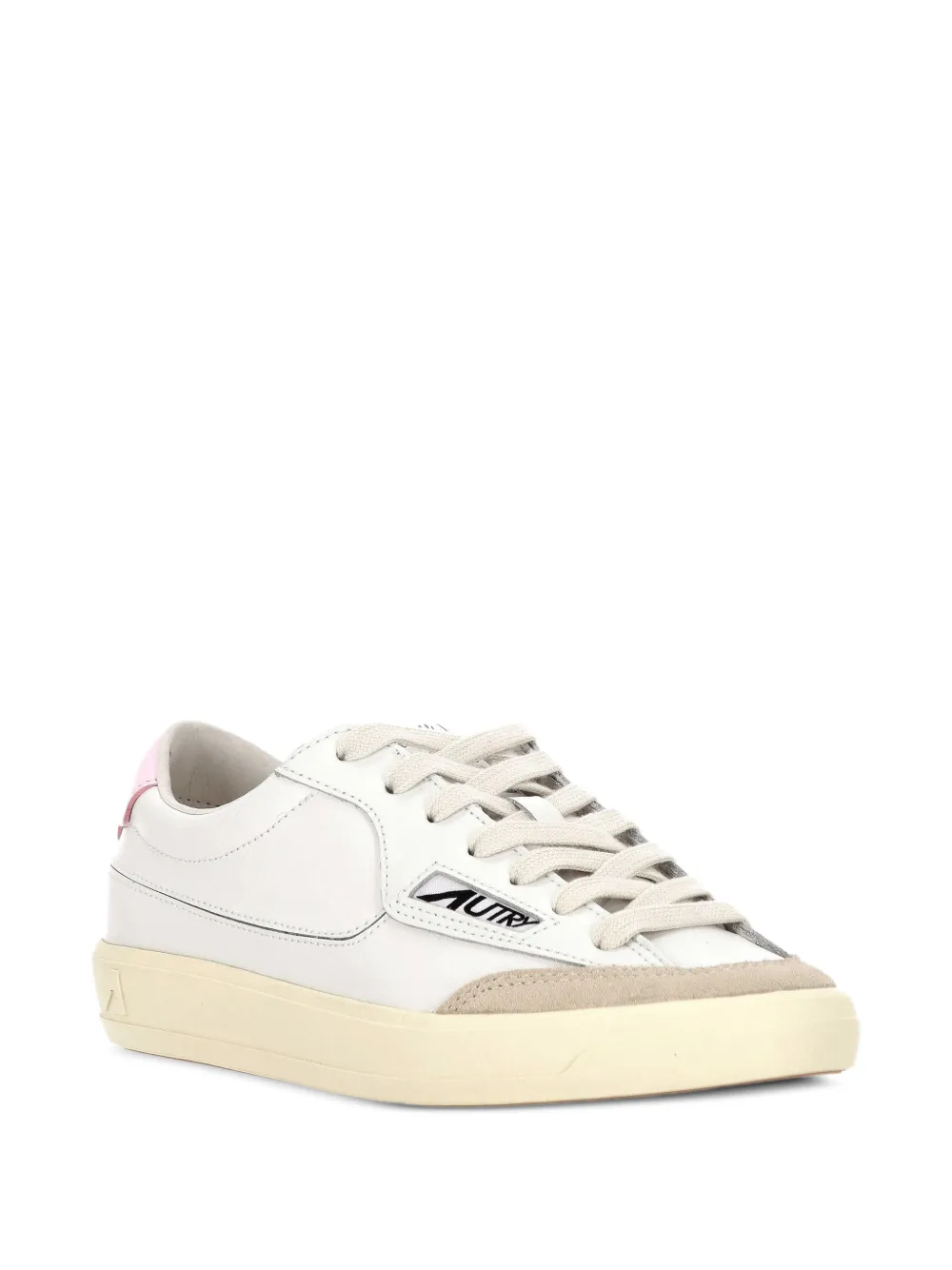 Autry Windscape panelled suede-trim sneakers Wit