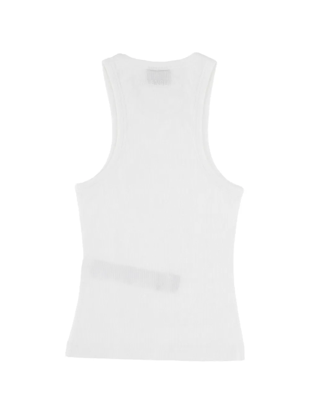 Balenciaga Geribbelde tanktop Wit