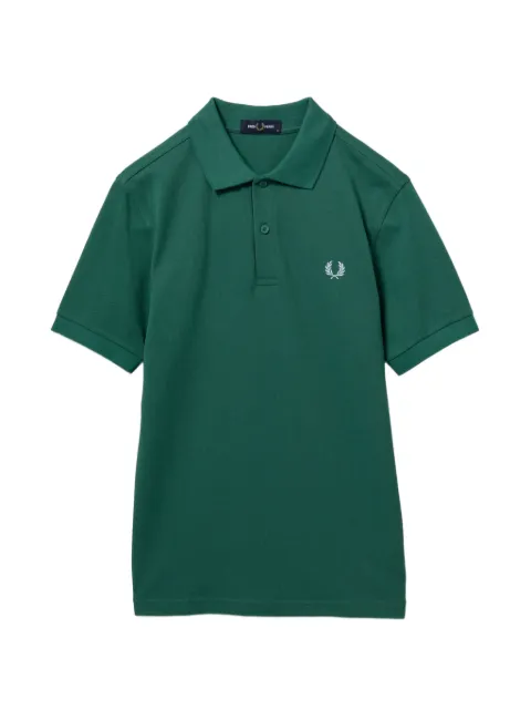 Fred Perry logo-embroidered polo shirt