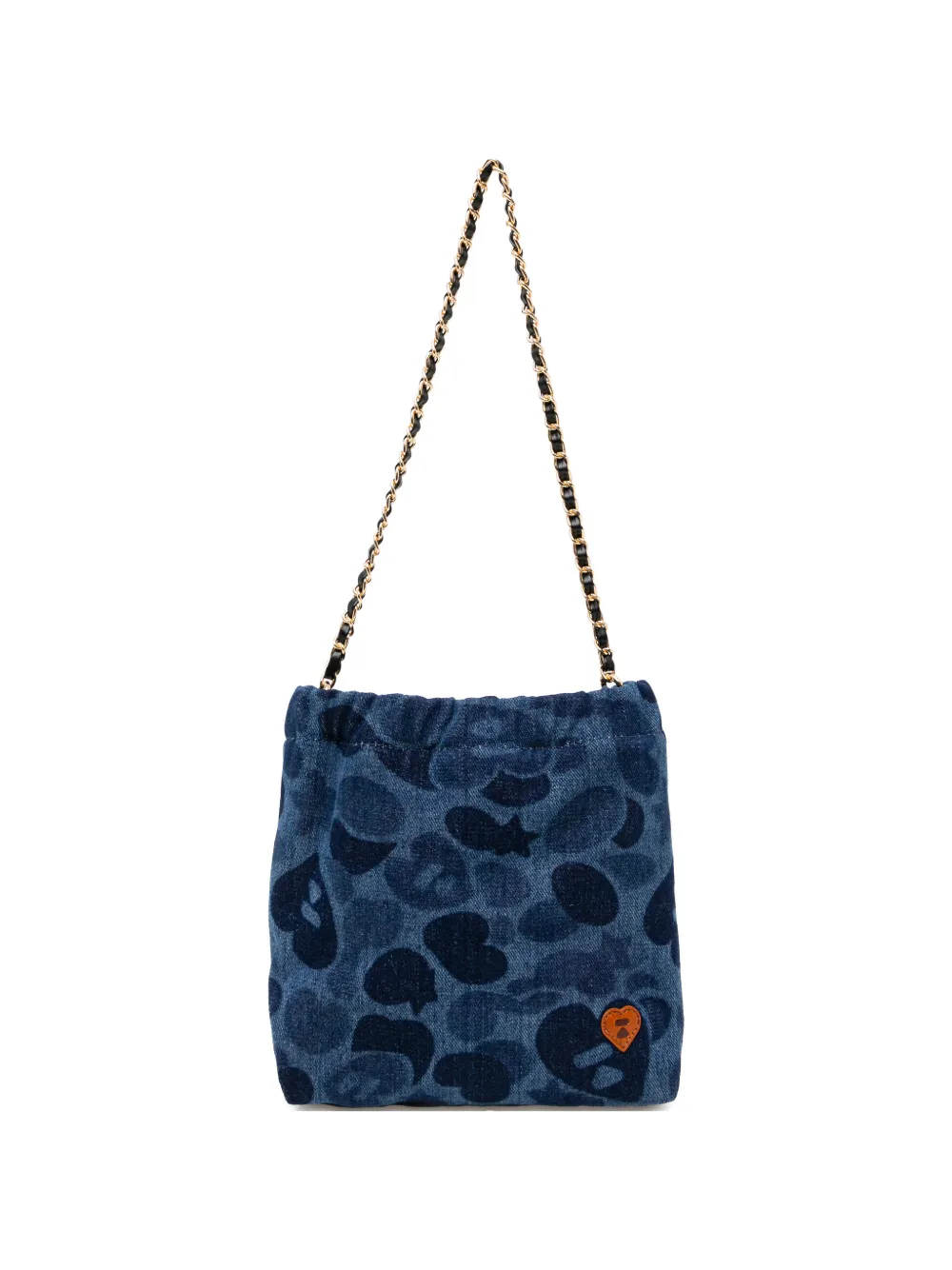 APEE™ by *A BATHING APE® Borsa a spalla con stampa camouflage - Blu