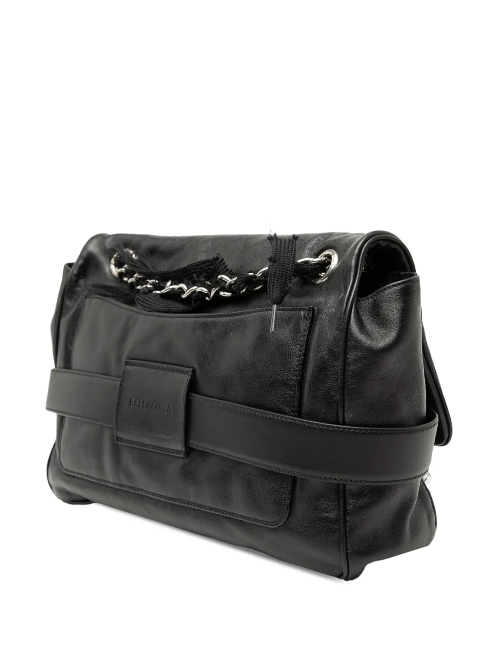  Balenciaga Pre-owned Sac Porté épaule Modu Médium (2010-2026) - Noir 