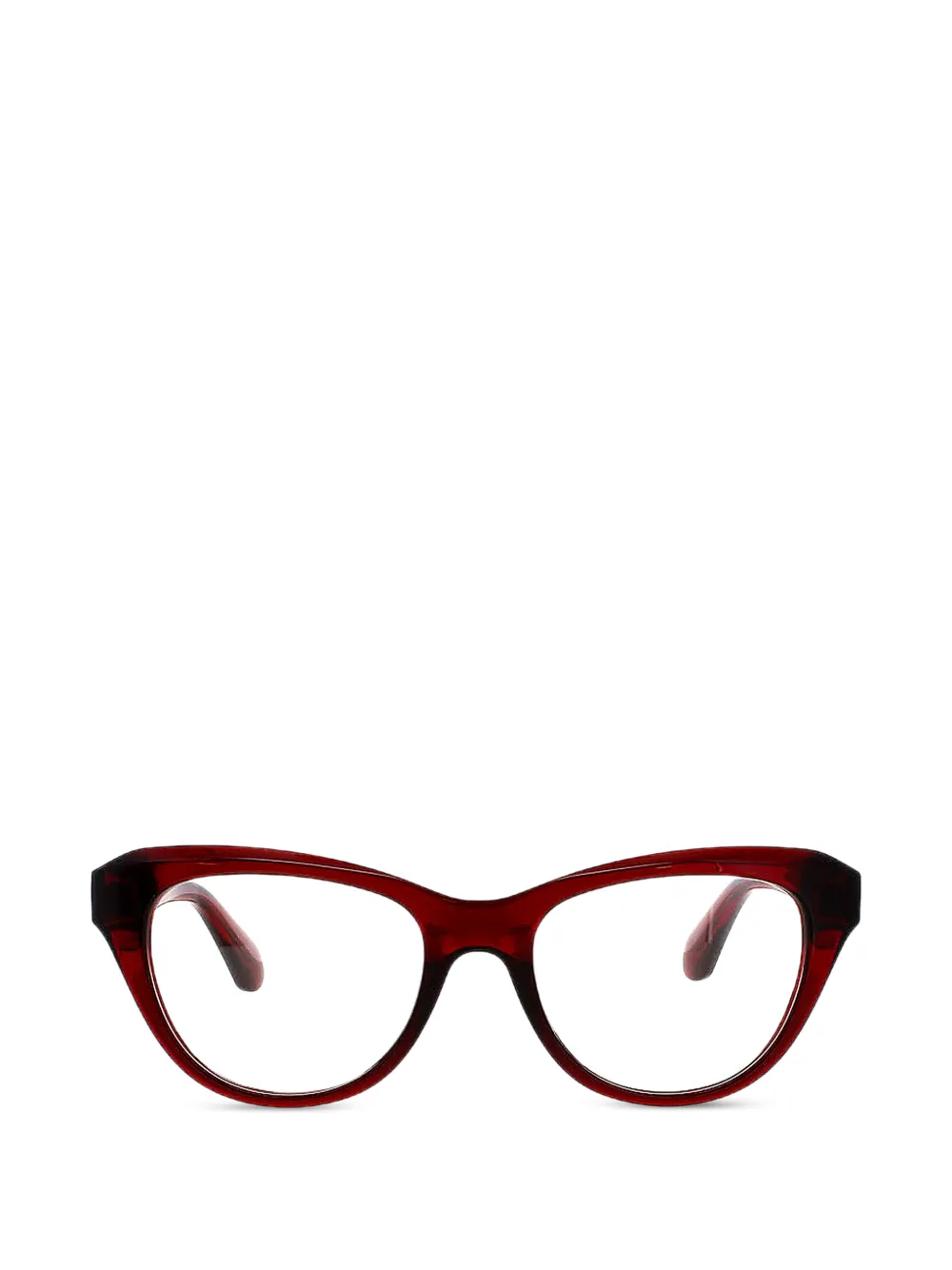Ferragamo Eyewear Bril met cat-eye montuur Rood