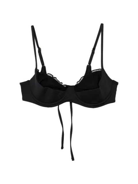 Frankies Bikinis Austin ruffled underwired bikini top