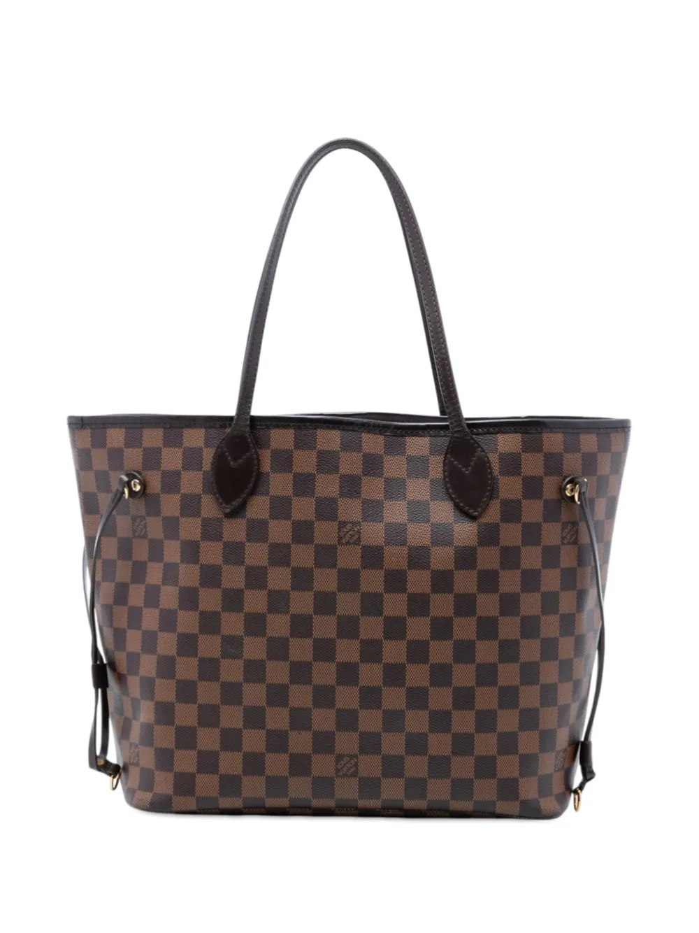 Louis Vuitton Pre-Owned Borsa tote Neverfull MM in tela Damier Ebène 2017 - Marrone