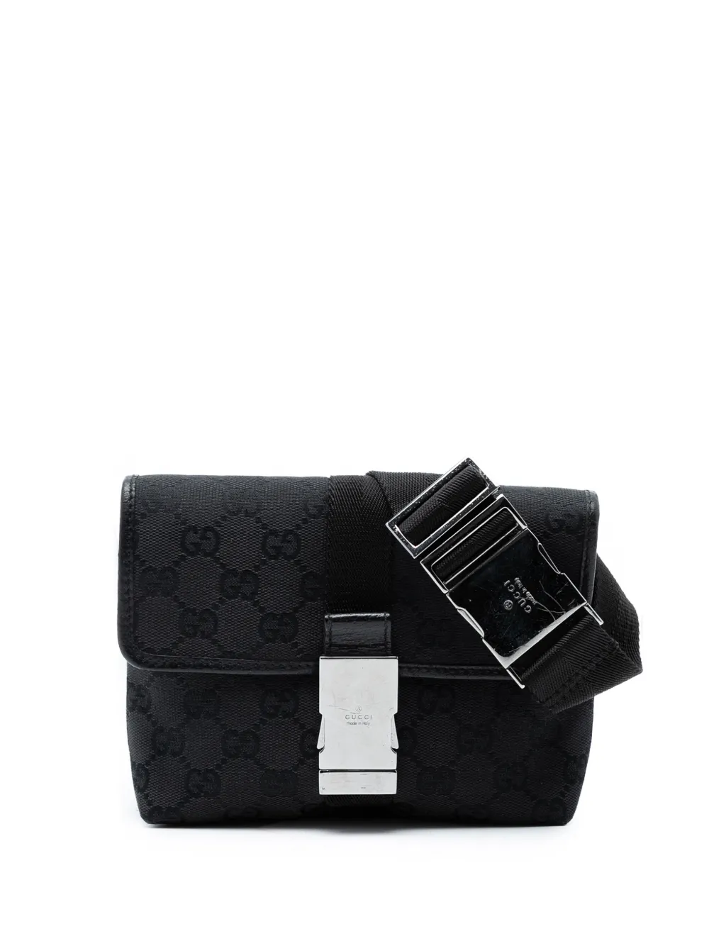 Gucci Pre-Owned 2000-2015 GG Canvas belt bag - Nero