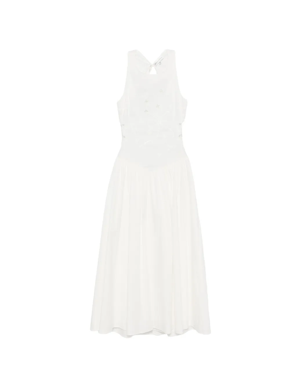 Frankies Bikinis Soleil midi dress - Bianco
