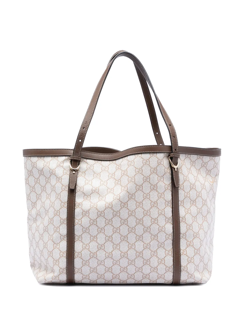 Gucci Pre-Owned 2016-2026 GG Supreme Nice tote bag - Bianco