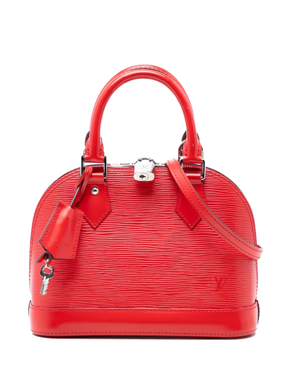 Louis Vuitton Pre-Owned 2018 Epi Alma BB satchel - Rosso