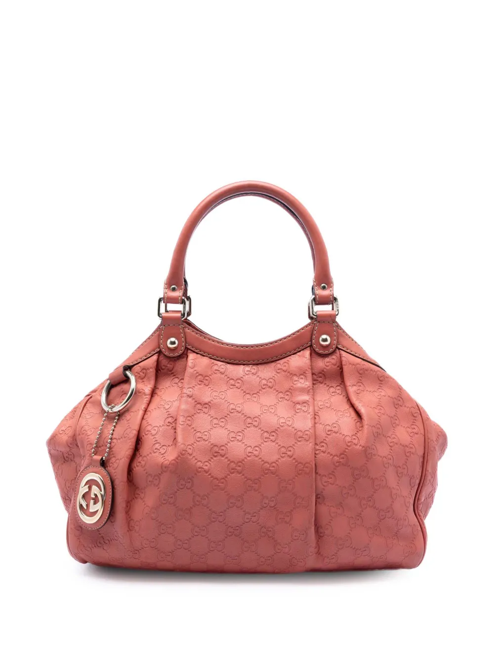 Gucci Pre-Owned 2016-2025 mittelgroße Guccissima Sukey Tote Bag - Rosa