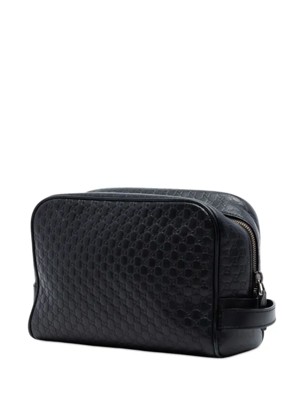Gucci Pre-Owned 2016-2026 マイクログッチシマ クラッチバッグ 