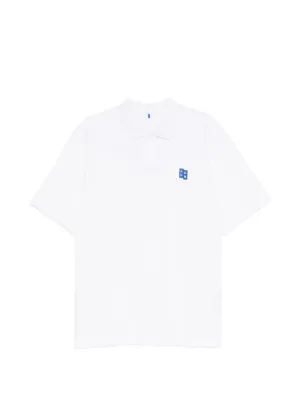 Ader Error Trs Tag Polo Shirt | Grey | FARFETCH JO