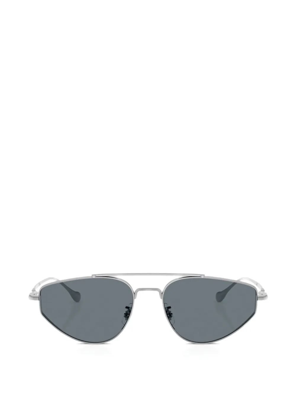 Oliver Peoples Edition 5 zonnebril met piloten montuur Zilver