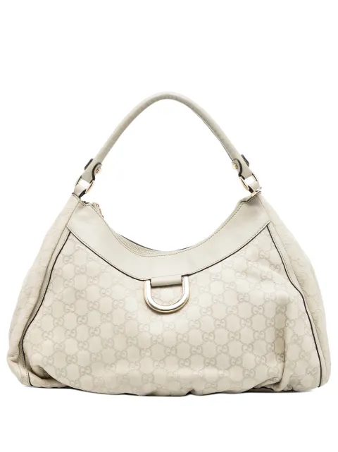 Gucci Pre-Owned sac porté épaule Guccissima Abbey D Ring (2016-2026)