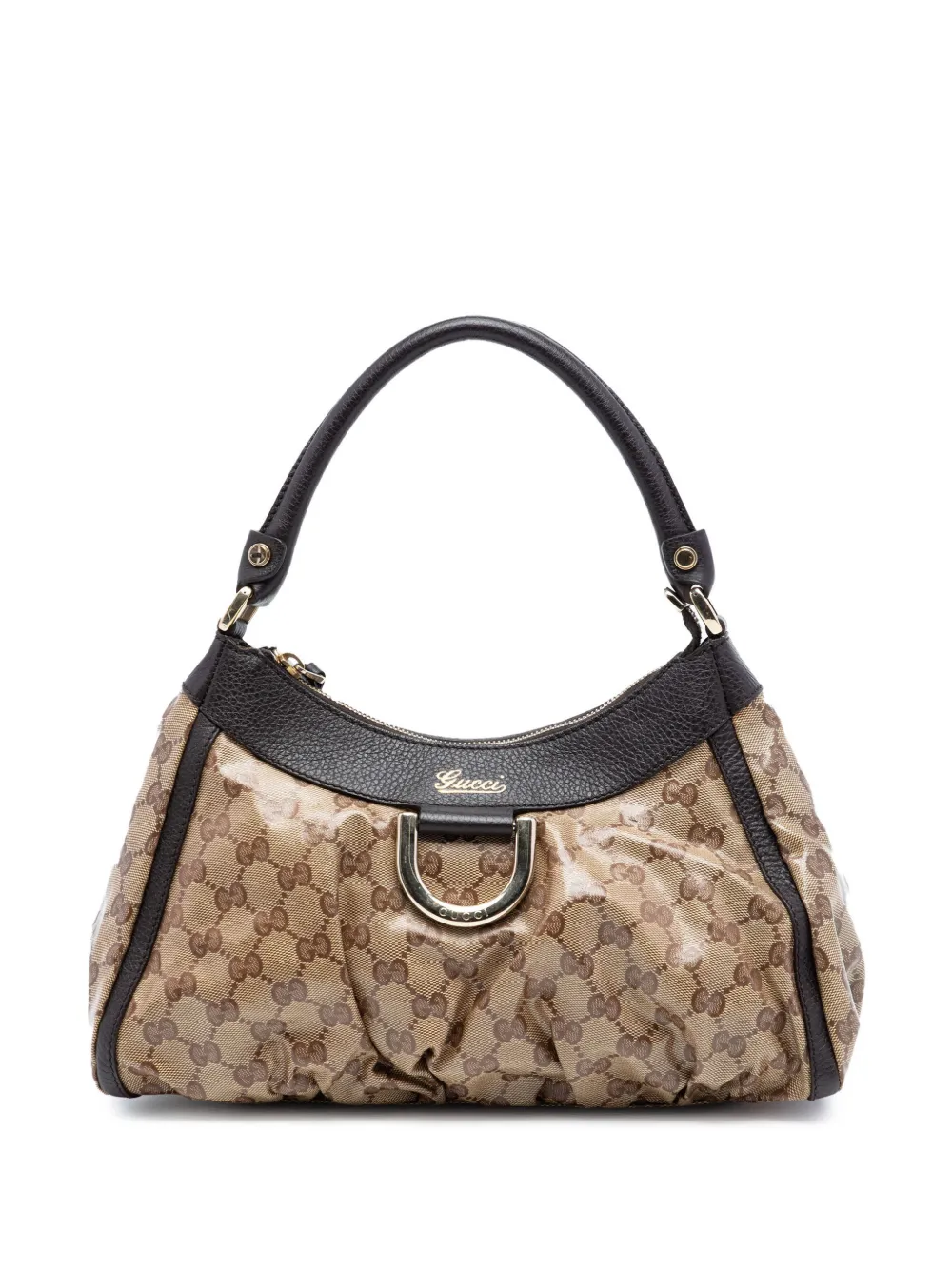 Gucci Pre-Owned 2016-2026 GG Crystal Abbey D Ring shoulder bag - Toni neutri