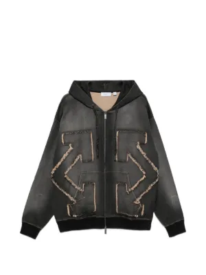 Off-White（オフホワイト）メンズ レザージャケット - FARFETCH