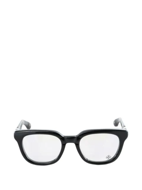 Chrome Hearts Well Hell Yeah rectangle-frame glasses