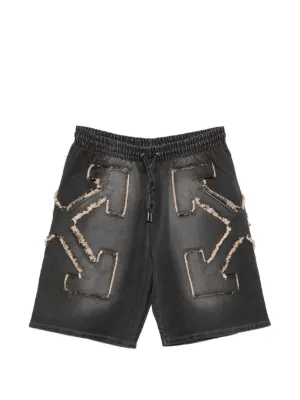 off-white ハーフパンツ Off-White（オフホワイト）メンズ スウェットハーフパンツ - FARFETCH