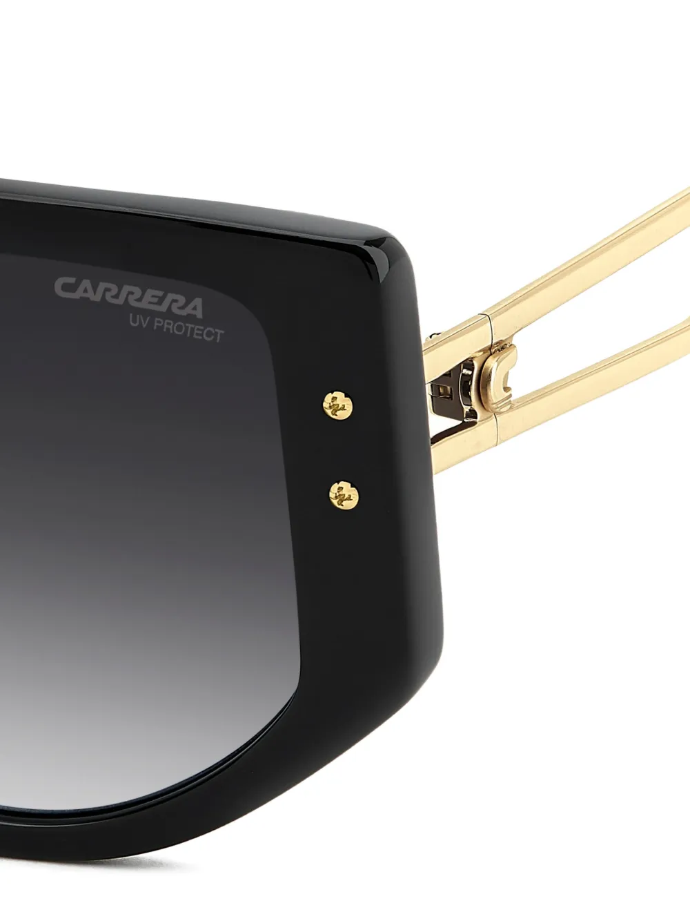 Carrera Zonnebril met geometrisch montuur Zwart