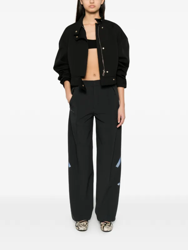 Adidas Calça Wide Leg Z.N.E. x Entire Studios Com Estampa De Logo