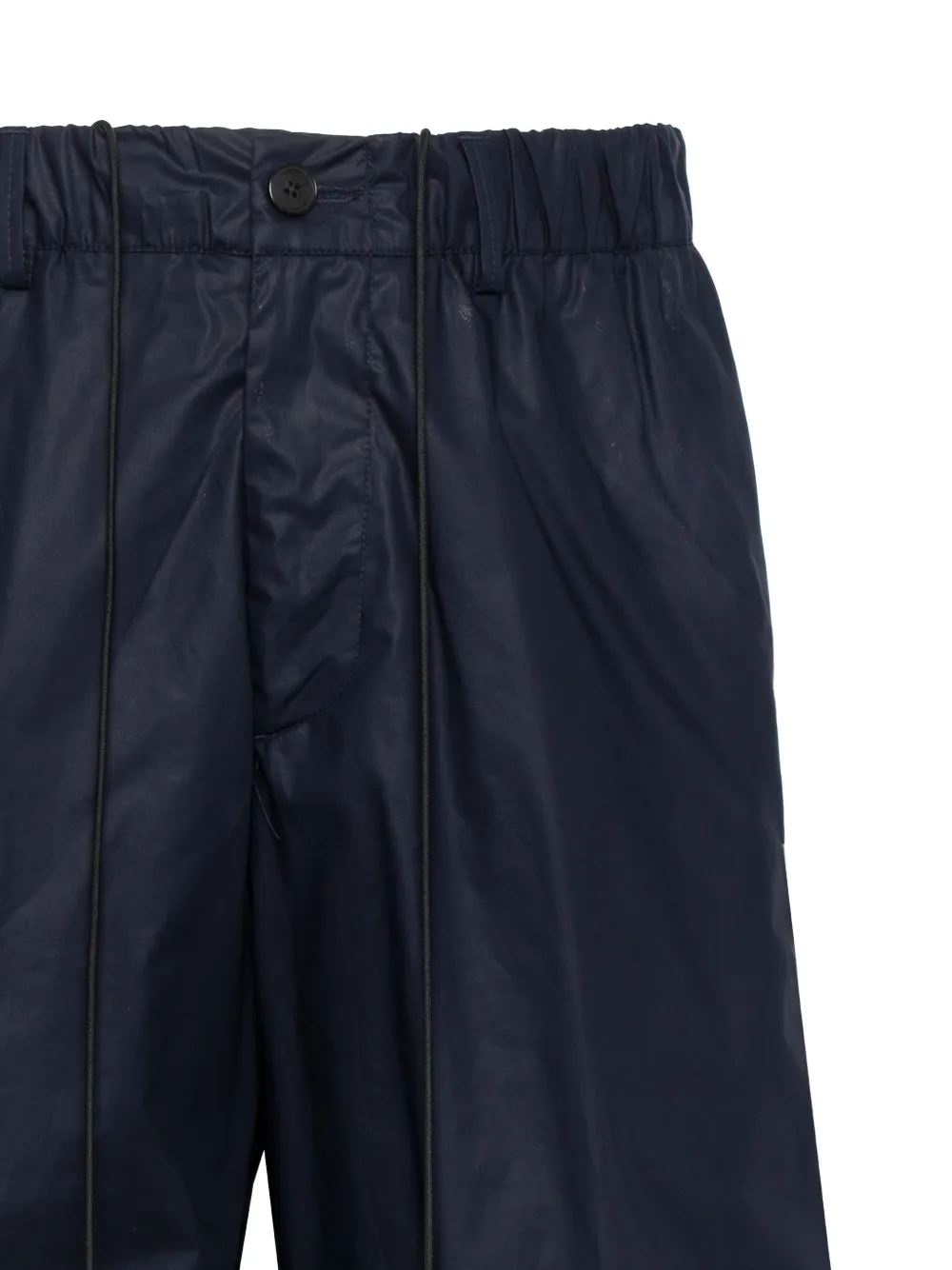 Low Brand Shorts met trekkoord Blauw