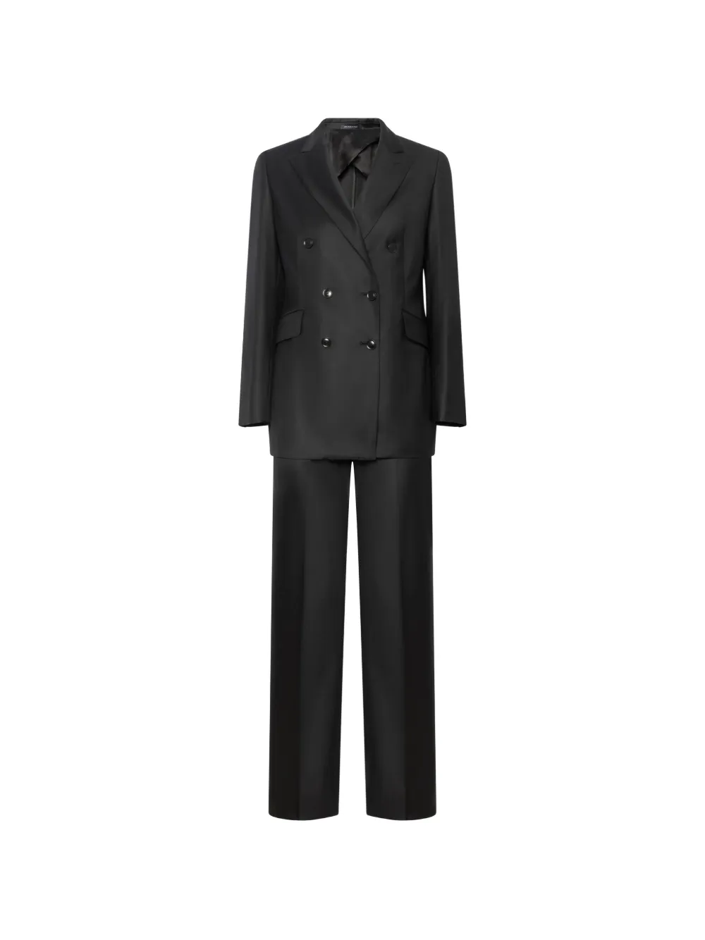 FRANZESE COLLECTION Lady Diana double-breasted suit - Nero