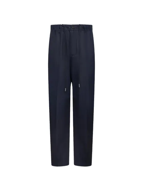 Low Brand drawstring-waist tapered trousers