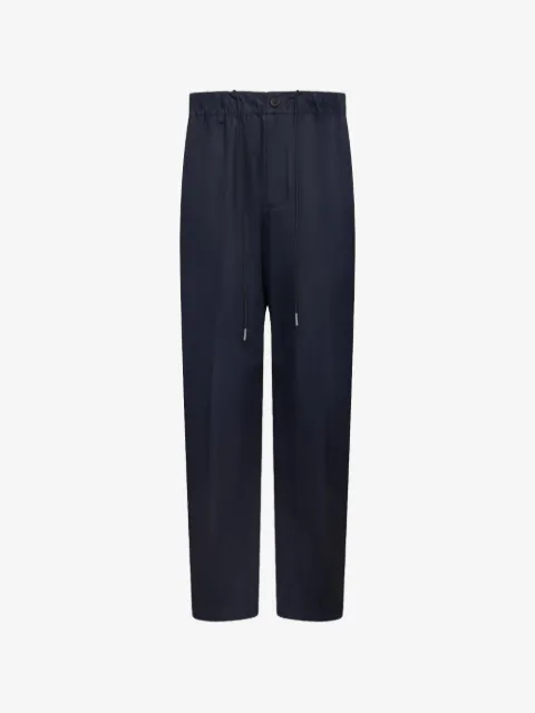 Low Brand drawstring-waist tapered trousers