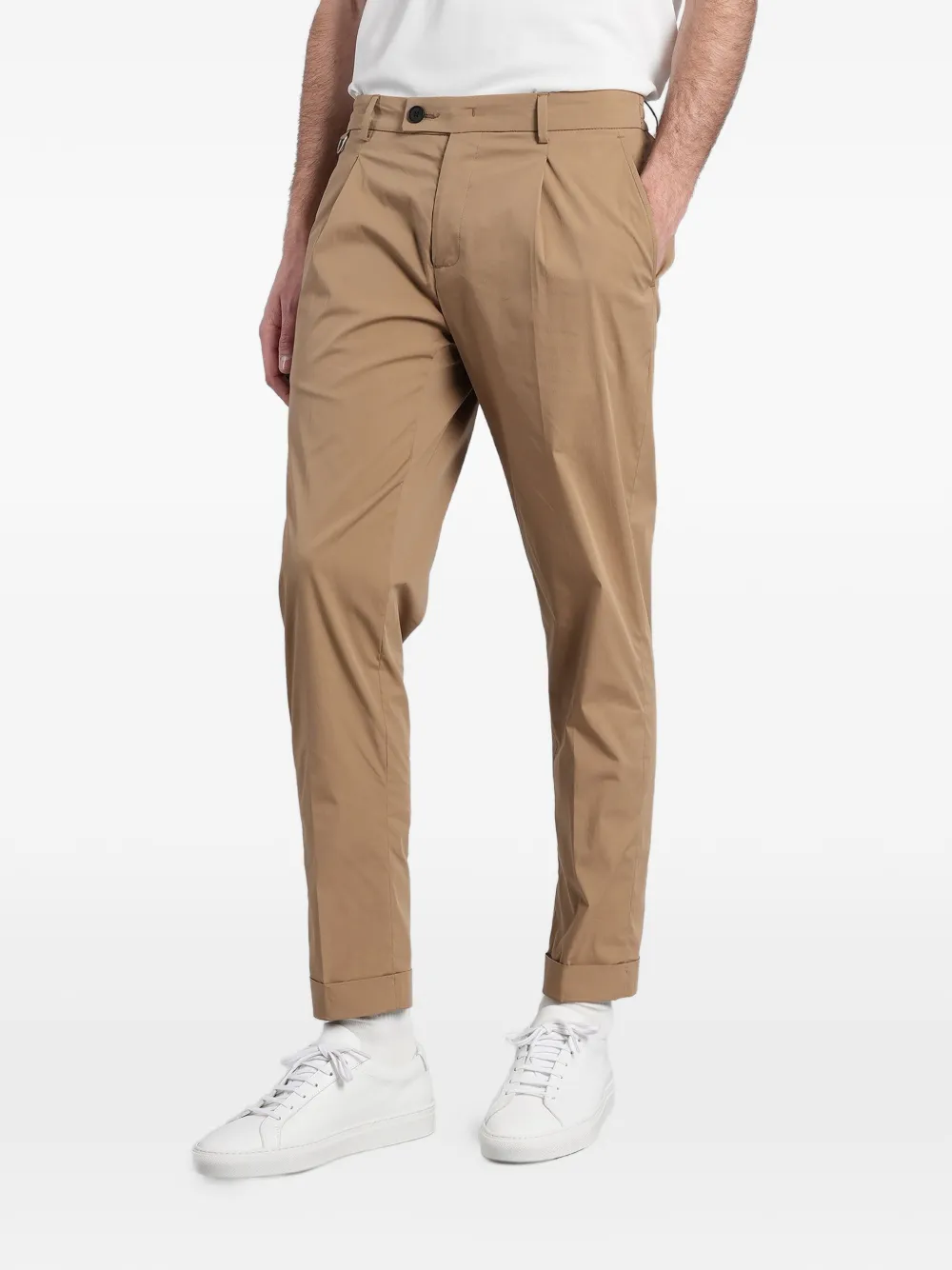 Low Brand Plooibroek Beige