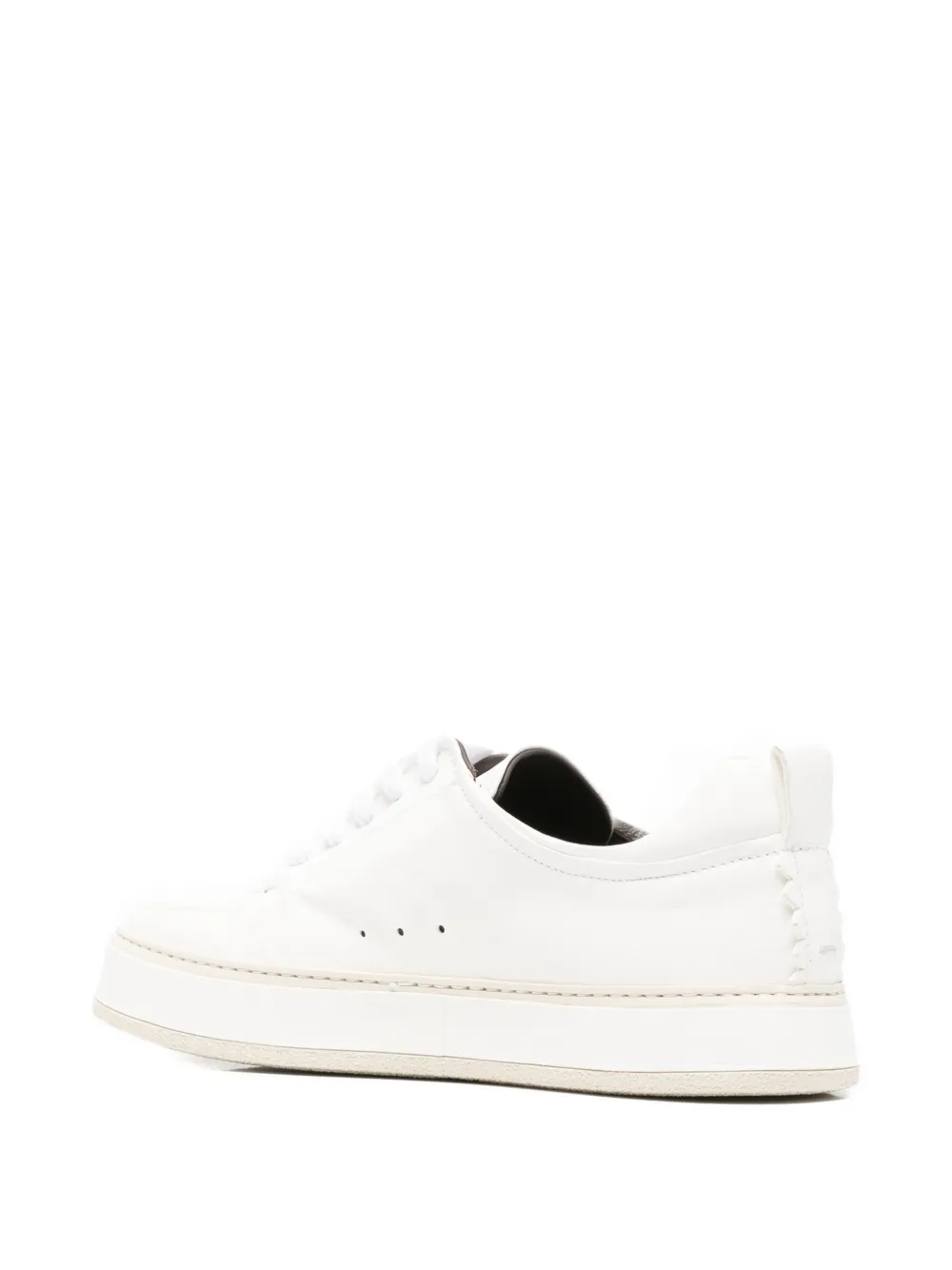 The Antipode Moses perforated sneakers Wit