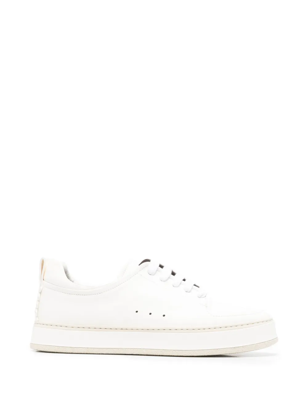 The Antipode Moses perforated sneakers - White