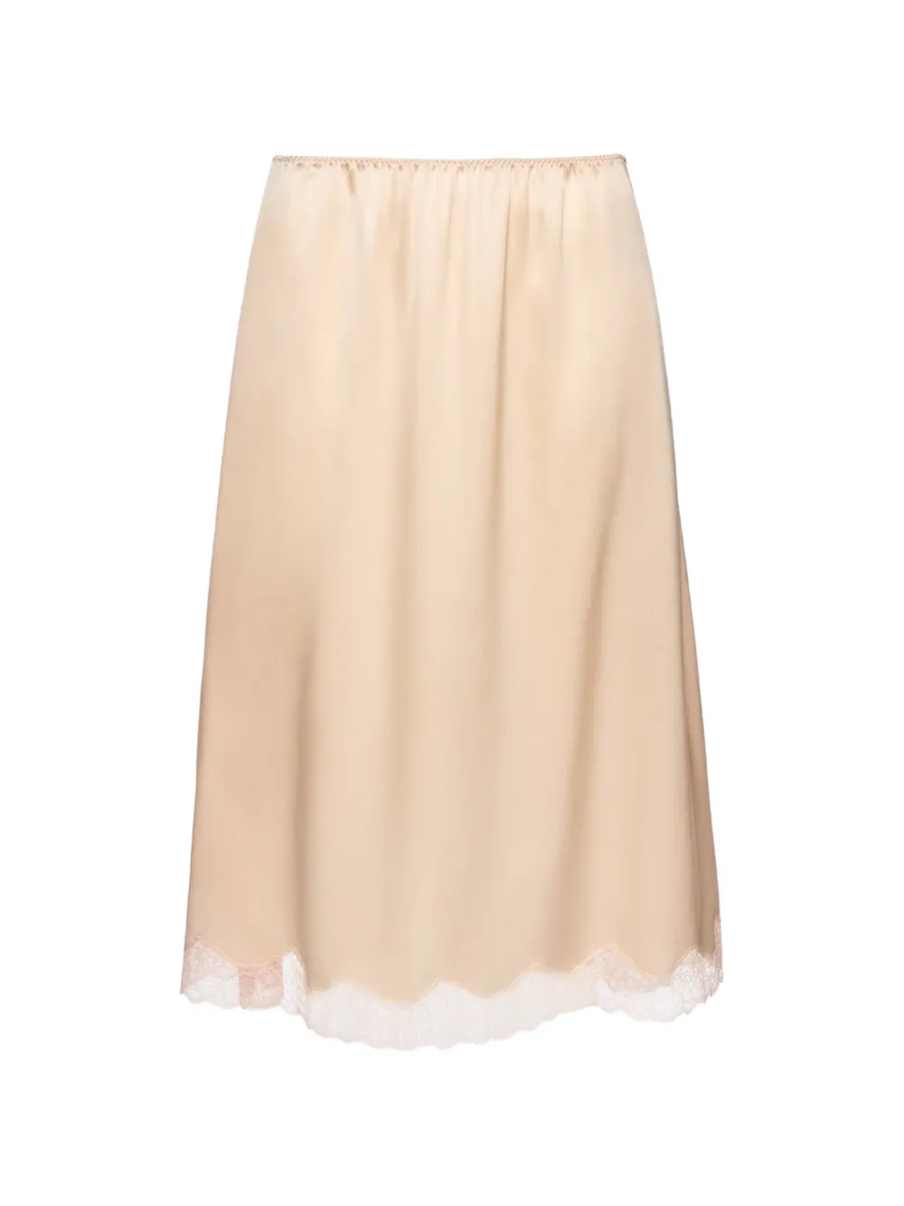 Magda Butrym silk A-line skirt - Toni neutri