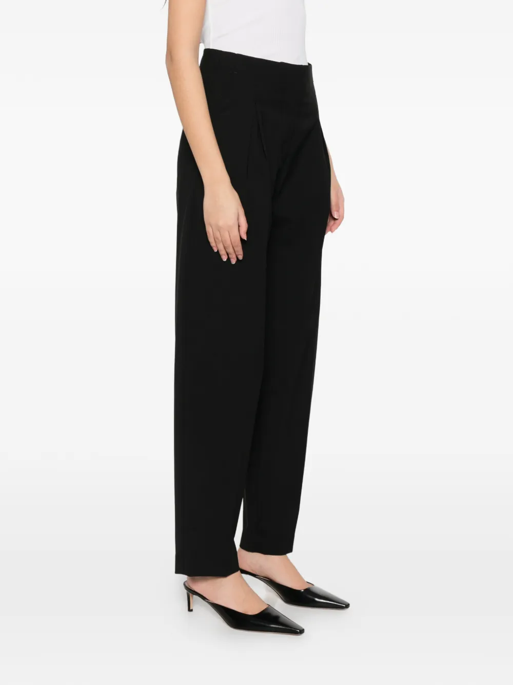  Covert Pantalones Rectos Con Pinzas - Negro 
