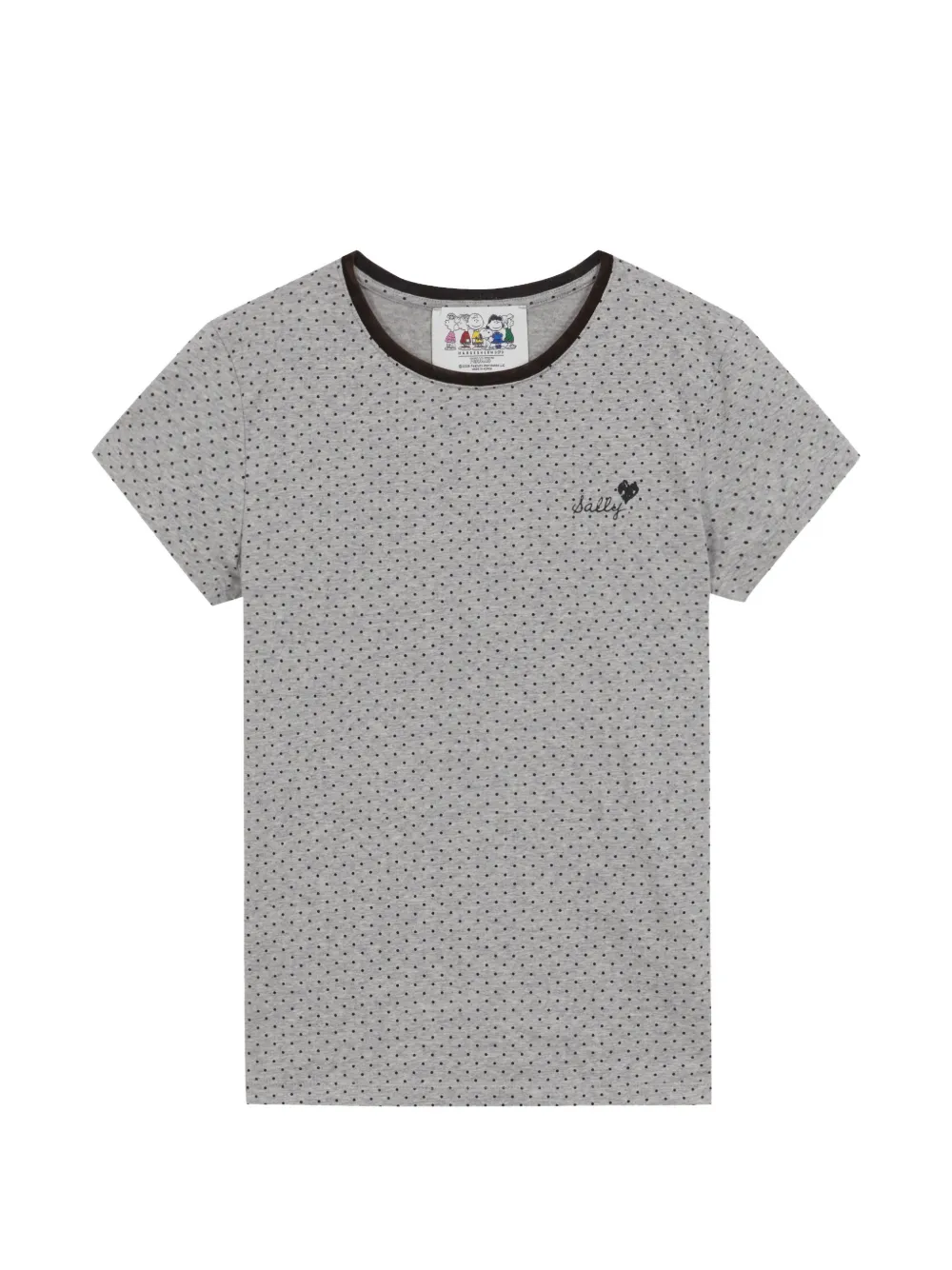 Marge Sherwood Peanus Sally T-shirt - Grigio