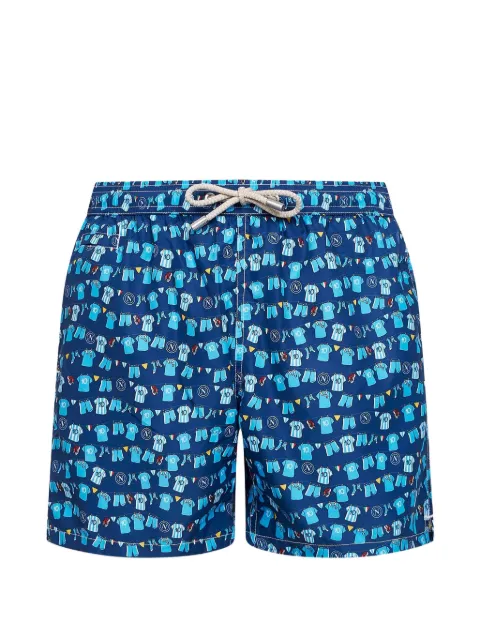 MC2 Saint Barth printed-design swim shorts