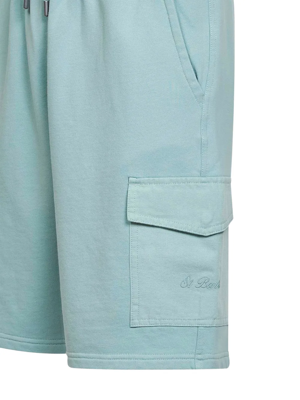 MC2 Saint Barth Shorts met cargo zak Blauw