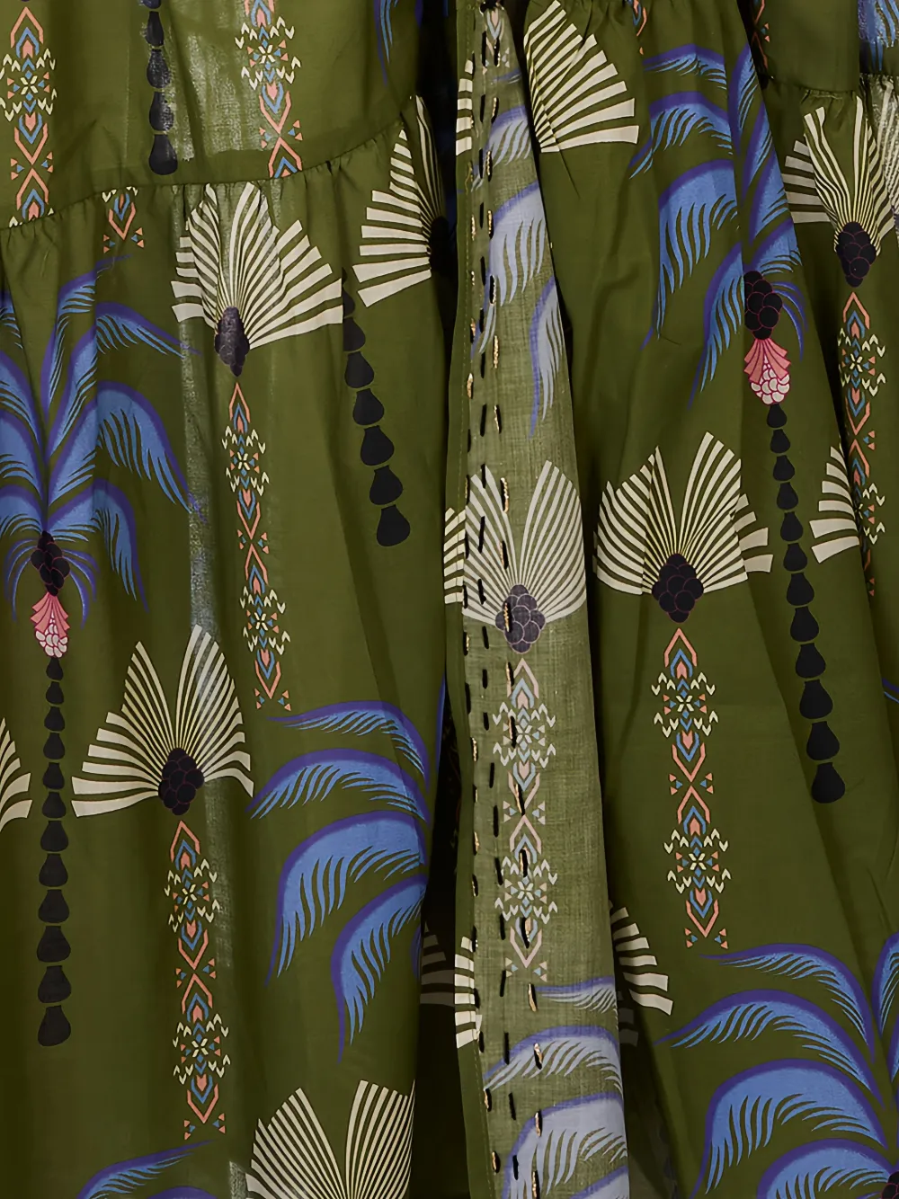 Anjuna Adele maxi-rok met stranddoek Groen