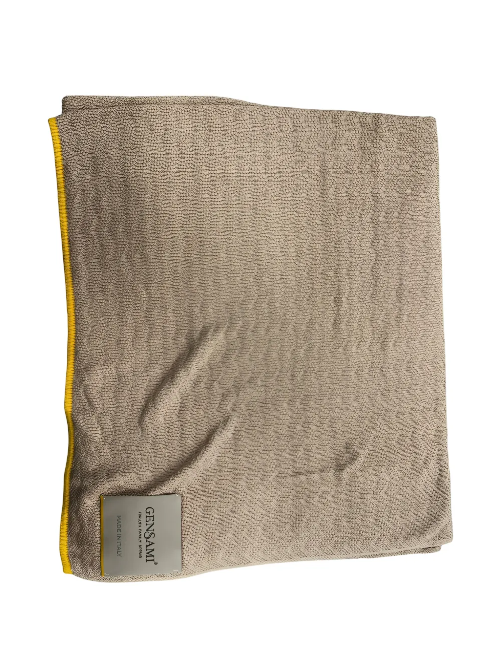 Gensami kids Wave knitted blanket - Toni neutri