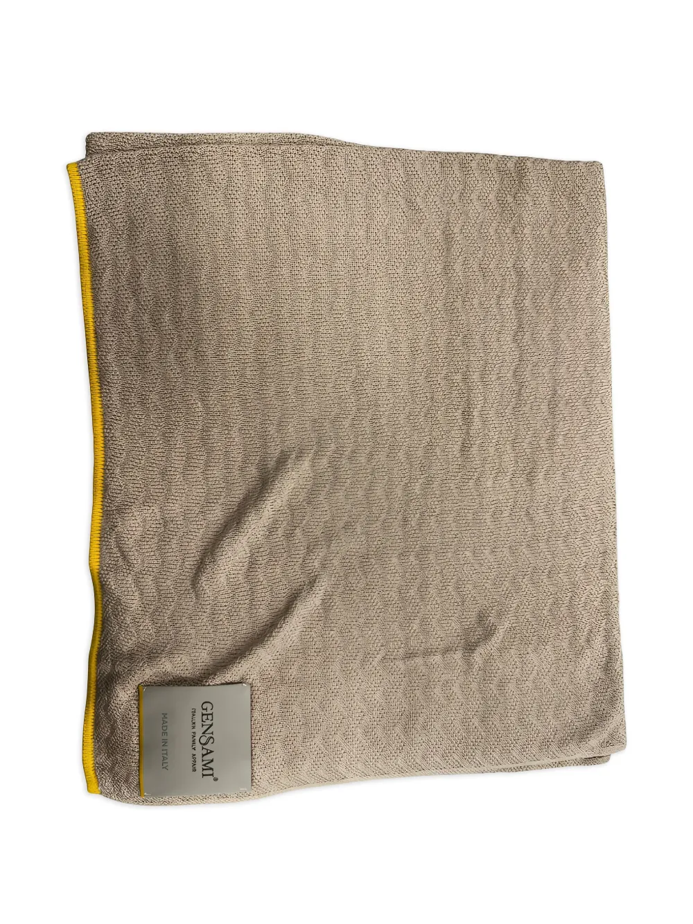 Gensami kids Wave knitted blanket - Toni neutri