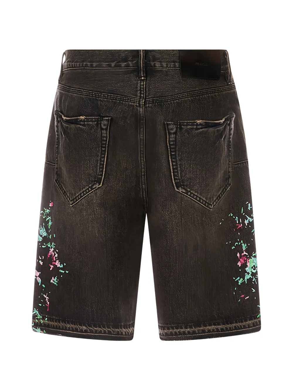 Purple Brand Denim shorts Zwart