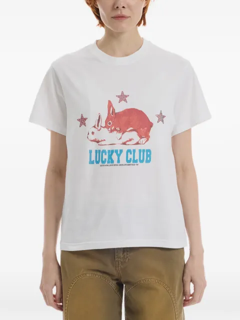 CARNE BOLLENTE Lucky Club graphic-print t-shirt