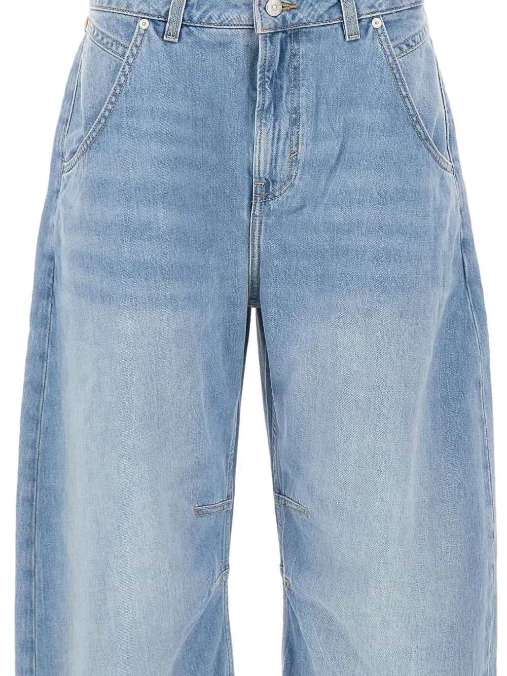BOSS Slouchy ballon jeans Blauw