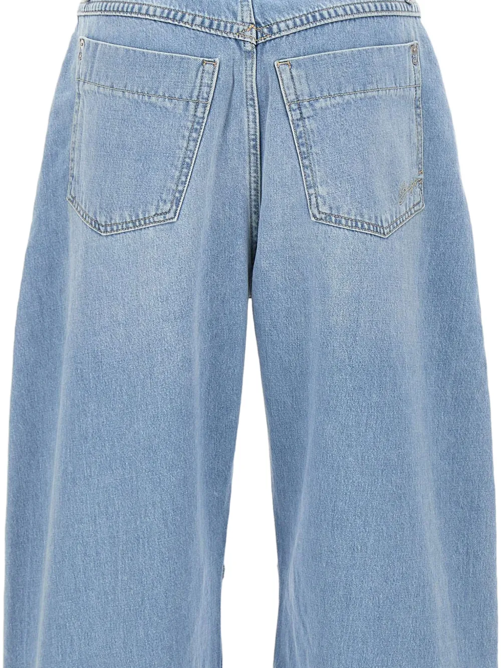 BOSS Slouchy ballon jeans Blauw