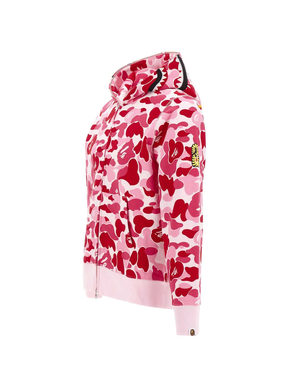 A BATHING APE ABC Camo Shark hoodie Roze