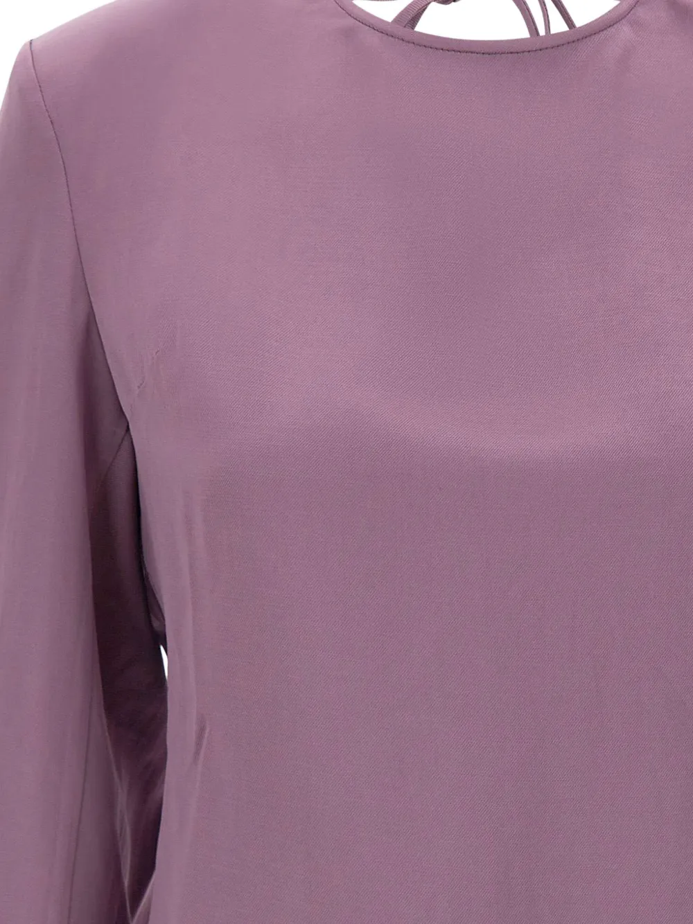 Jacques Gedrapeerde blouse Paars