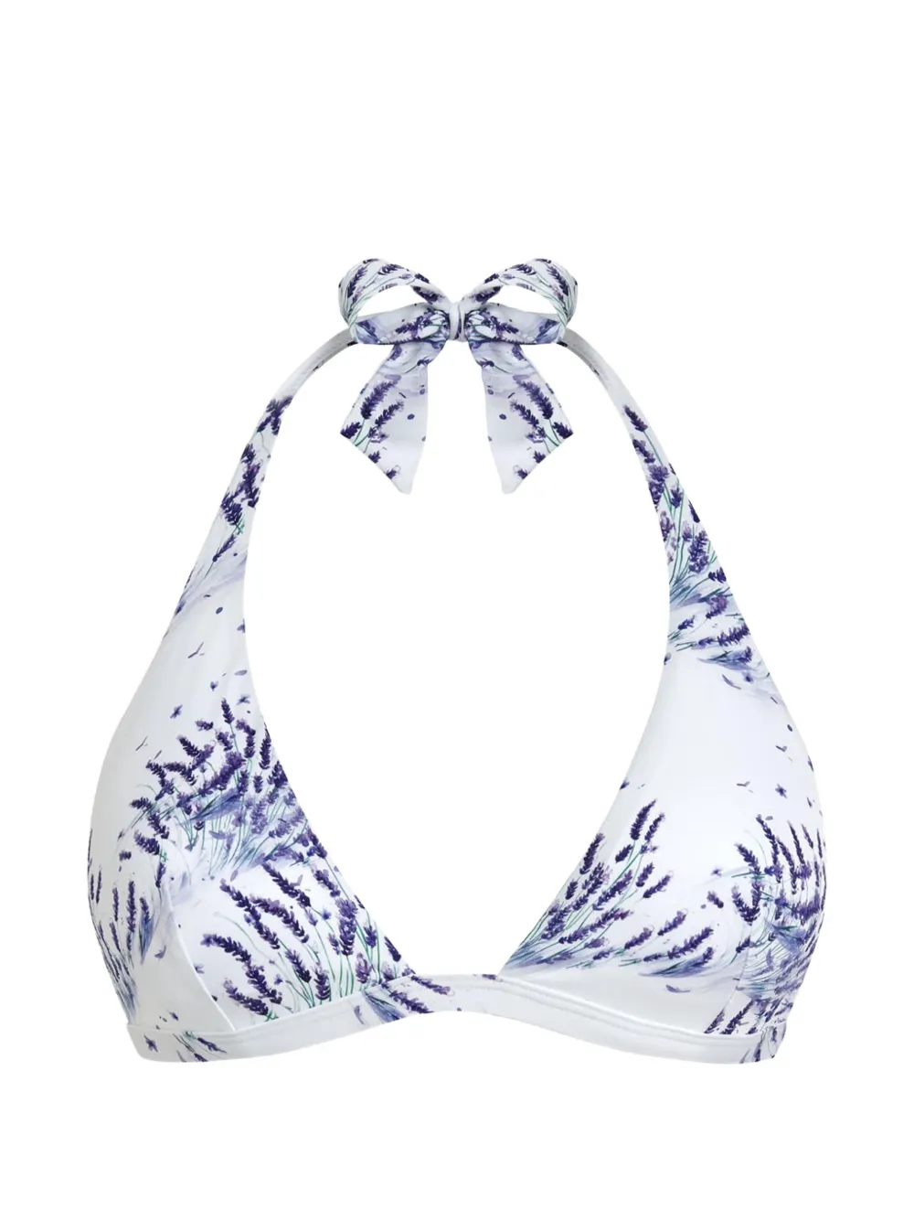 Vilebrequin Top bikini con stampa - Bianco