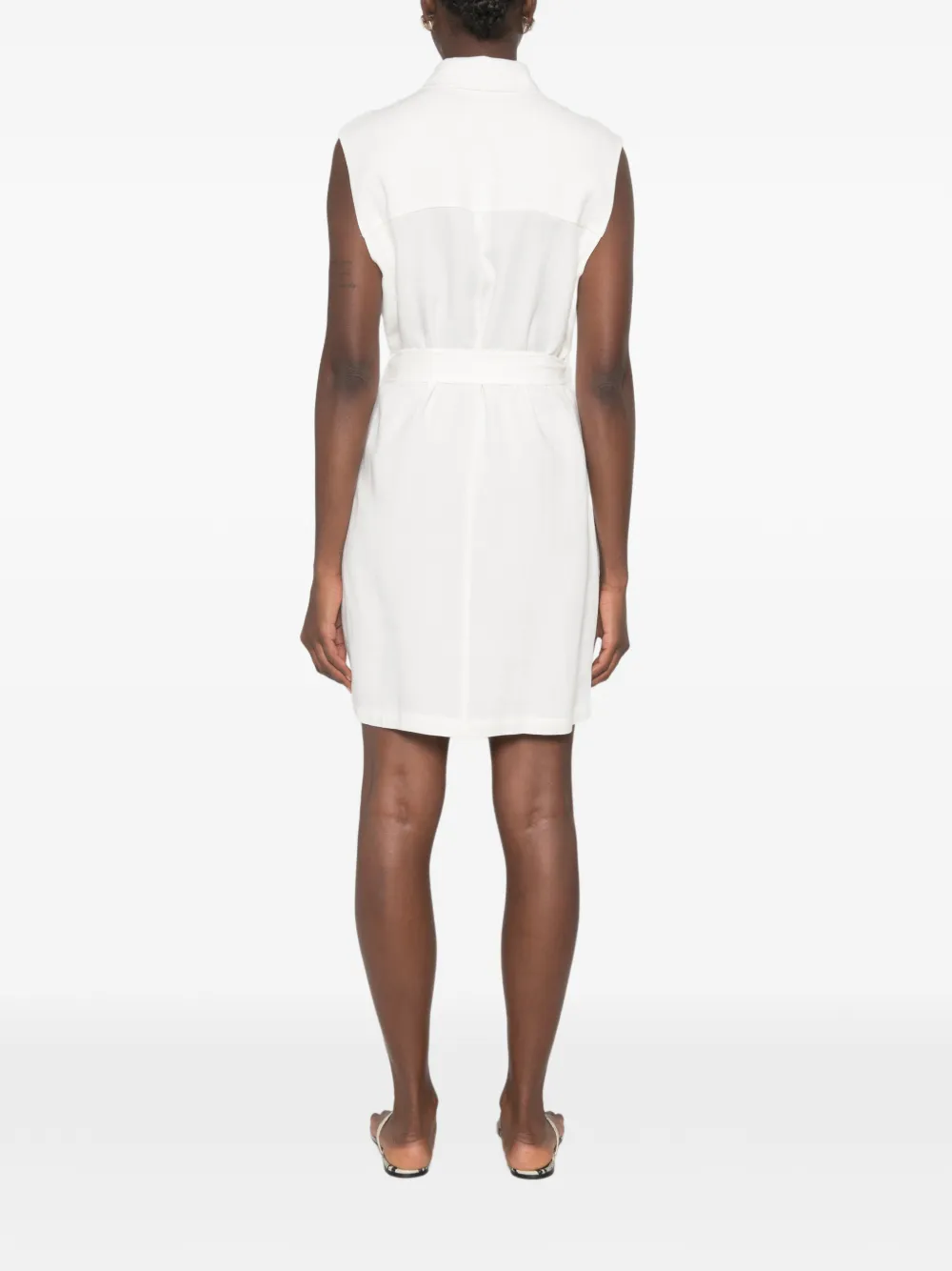 P.A.R.O.S.H. Blink mini-blousejurk Wit