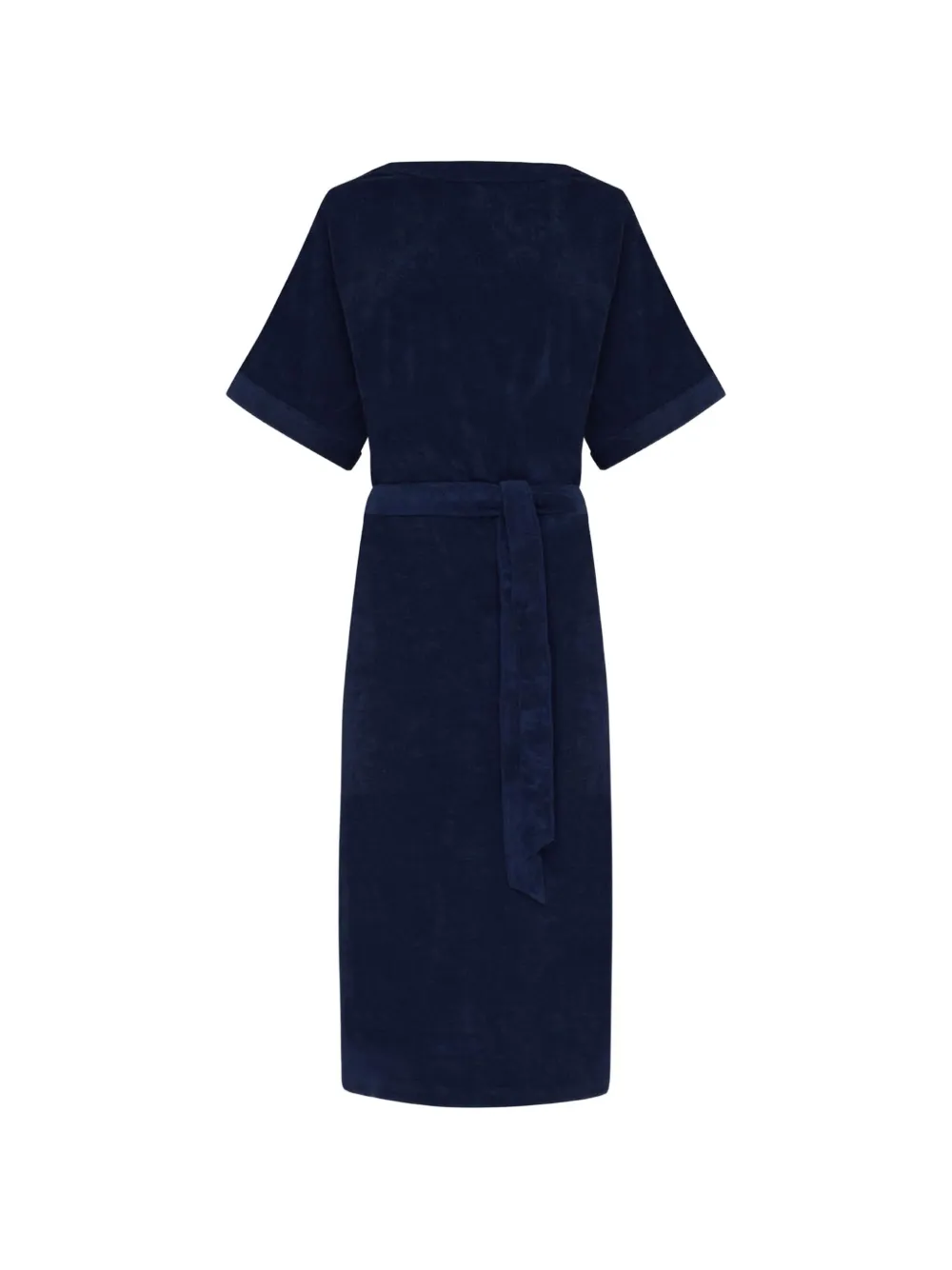 Vilebrequin Jurk van badstof met V-hals Blauw